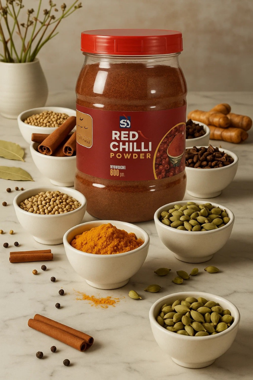 Pure Red Chilli Powder – Vibrant Color & Fiery Flavor