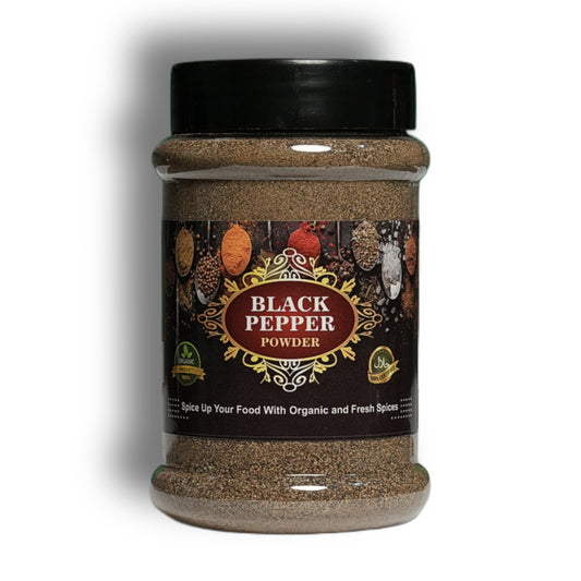 Organic Black Pepper Powder – Pure & Aromatic Spice